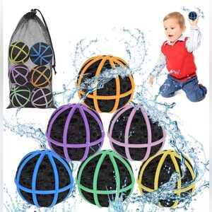 Toddlers Water Balls,Reusable Water Balloons for Kids